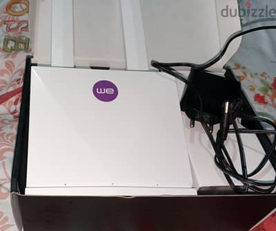 راوتر هوائي We air 4G cat   K10 جديد استخدام شهر بدون خط