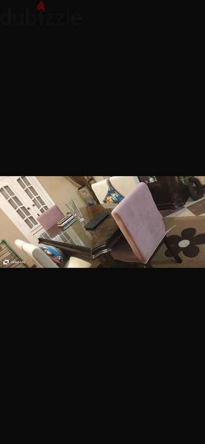 سفره ٨ كراسي نيش وبار خشب زان