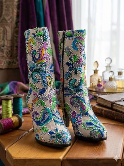 half boot handmade size 37