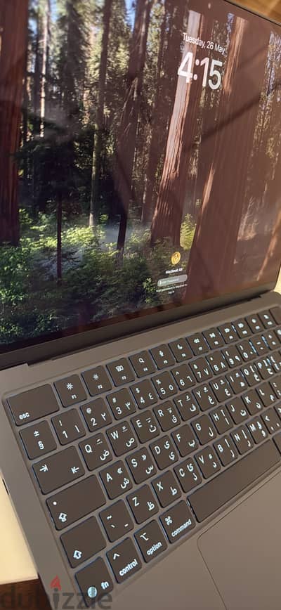 Apple MacBook Air M4 , 16 ram , Arabic Keyboard حرفيا زيرو مستخدمش