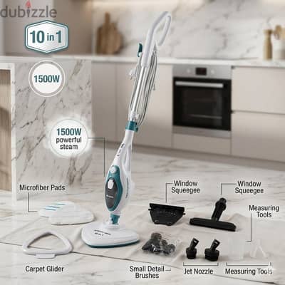 ممسحة التنظيف بالبخار ariete 4164 steam mop 10 in 1