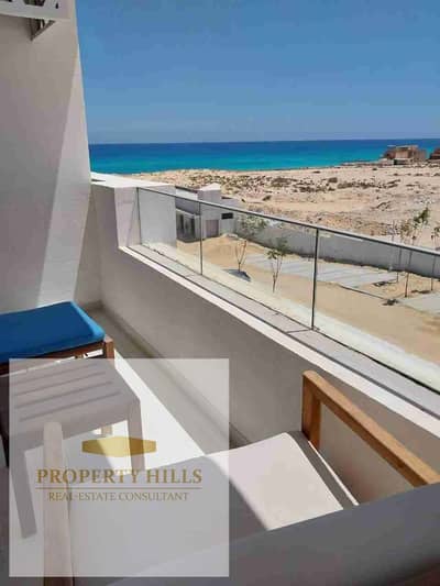 Chalet in Boho ready for view– Ain Sokhna  • Unit Type: chalet • Built-up Area: 147m² • View: Overlooking swimming pools and the sea • Status: Ready for immediate viewing  Project Features:  Stunning views of the sea and pools  Modern designs with premium