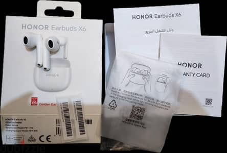 فردتين سماعه HonorX6 الاصليه بدون box