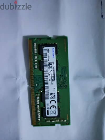 Samsung M471A5244CB0-CTD 4GB DDR4-SODIMM رام سامسونج أصليه جديده