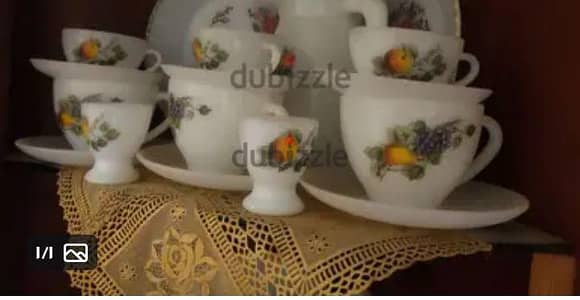 طقم اركوبال التفاحة فرنساوي أصلي