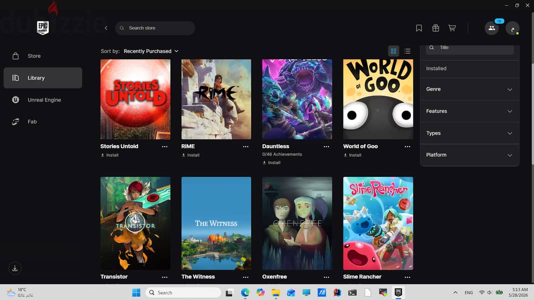 العاب epic games مدفوعه 10