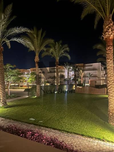شاليه مميز للإيجار في Almaza Bay – Beach Town بالساحل الشمالي، يتميز بموقع رائع داخل المشروع وتجهيزات كاملة لإقامة صيفية مريحة.