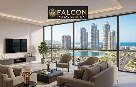 تشطيب ULTRA LUX اطلاله وهميه من كل الزاويه دقايق للبحر شقه للبيع في مزارين امام ابراج العلمين بالقرب من مراسي و هاسيندا | Mazarine - Alamein