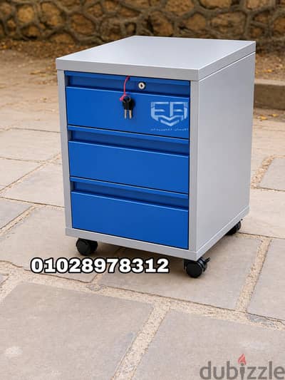 وحدة ادراج صاج 3 درج بعجل