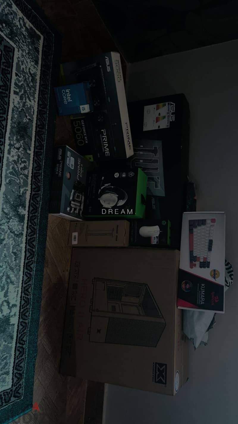 Full gaming PC Setup 1