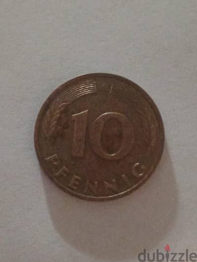 10 pfennig 1990