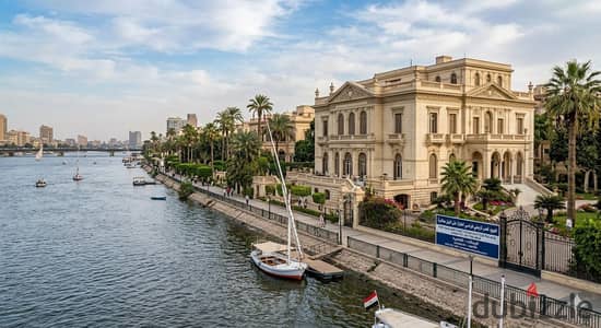 قصر للبيع علي النيل الزمالك القاهرة