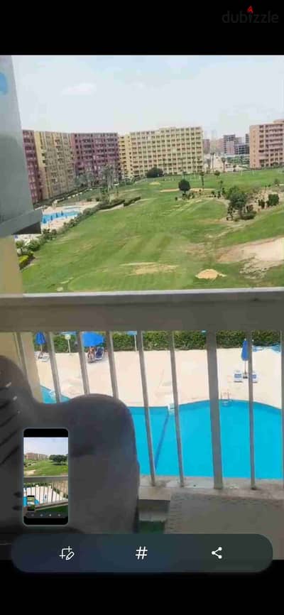شاليه ببورتو جولف ماربنا غرفتين ع البيسين مباشره