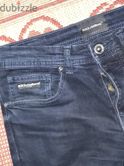 D&G jeans turkey size 31 slim fit استعمال مره واحده
