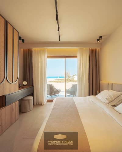 Fully finished chalet with air conditioning in Dose North Coast by Akam Al Rajhi, near Ras El Hekma