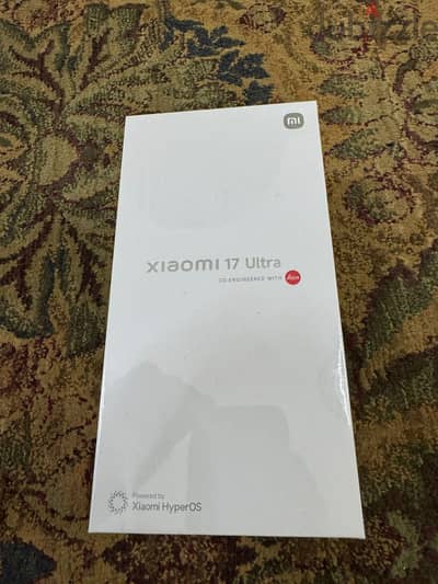Xiaomi 17 Ultra Sealed Tax paid white 512/16
