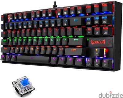 كيبورد ريدراجون للبيع -Redragon K552 mechanical keyboard