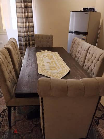 Dining table with chairs
