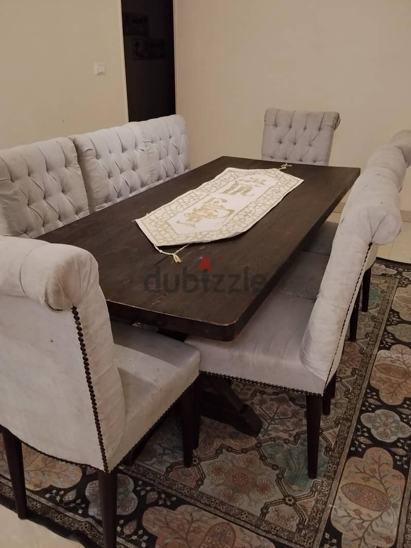 Dining table with chairs 1