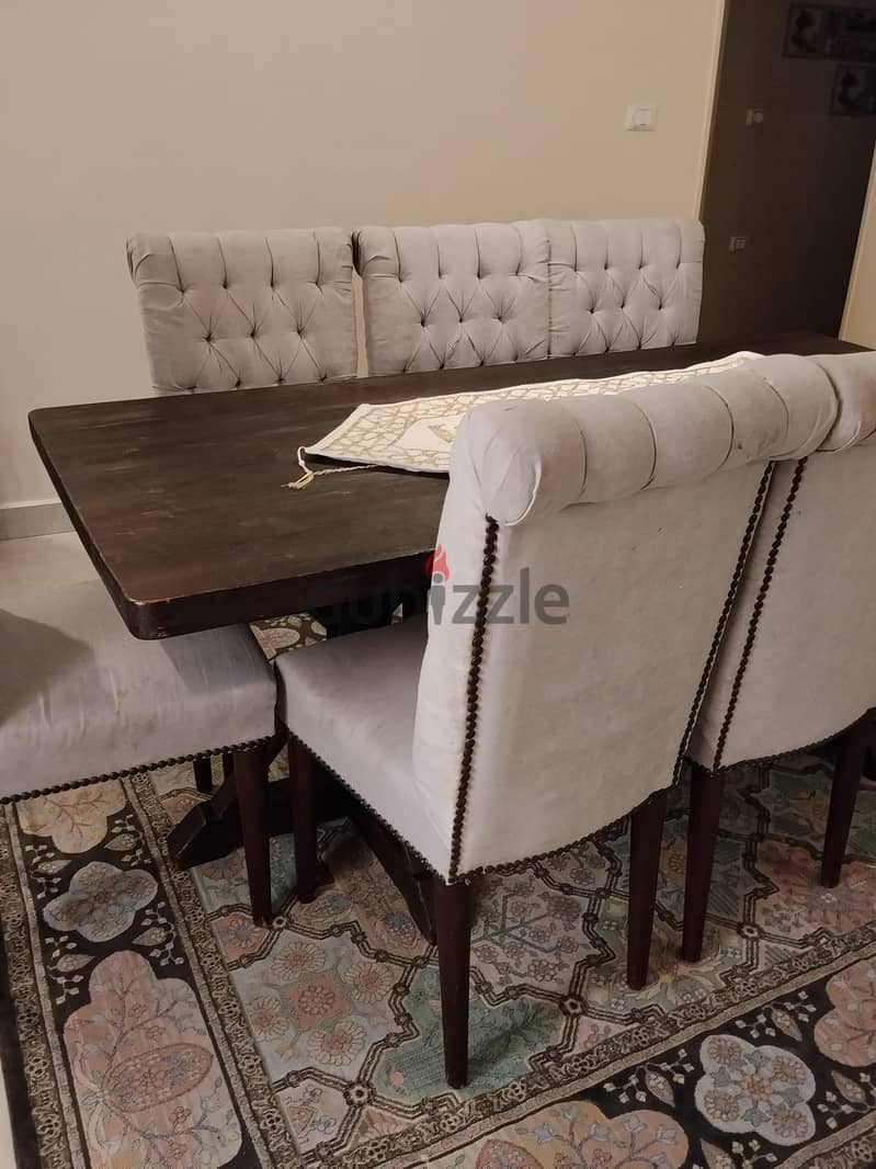 Dining table with chairs 2