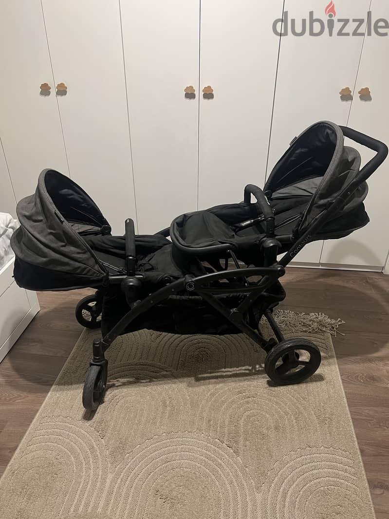 Contour options elite double stroller 1