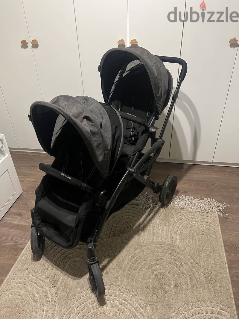 Contour options elite double stroller 2