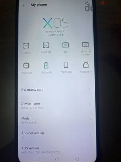 Infinix Hot 11 Play