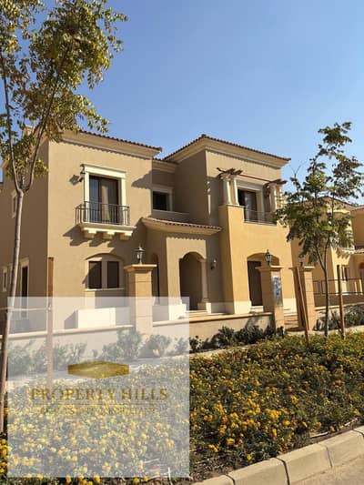 Last Villa corner lake view in City Gate new Cairo next to mivida and Hyde Park