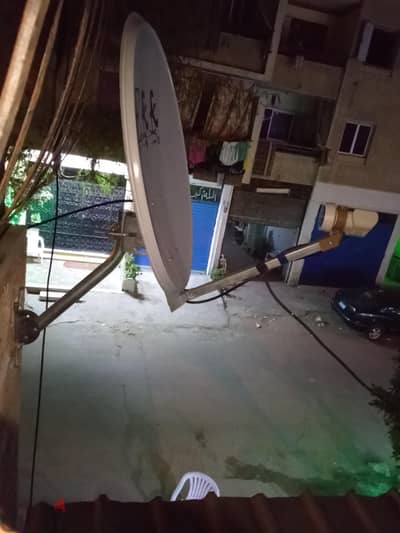 تركيب طبق دش وتركيب شاشه وعمل كهرباء للشاشه داخل اسكندريه