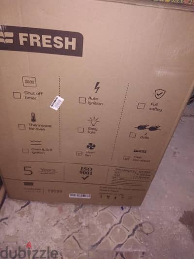 Fresh stainless oven italiano 7531