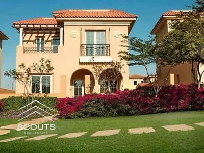 استاندالون فيلا استلام فورى 328م Open view overlooking the largest landscaped area فى هايد بارك Hyde park التجمع الخامس القاهرة الجديدة بجوار ميفيدا