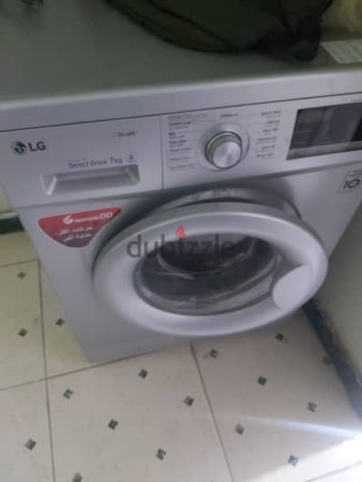 Washing machine LG full automatic 7 kg