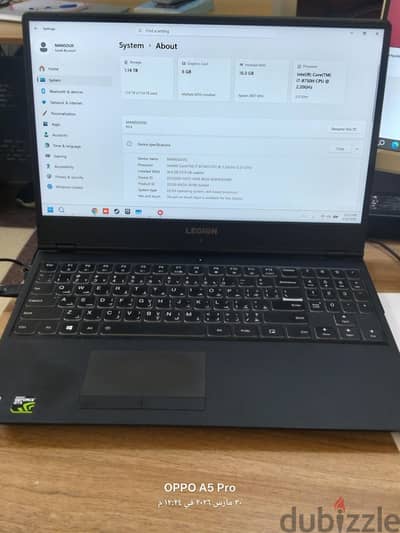 لابتوب Lenovo legion y530