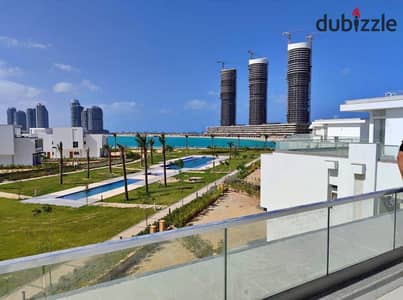 شاليه للبيع لقطة 142م متشطب جاهز علي المفتاح فقلب العالمين الجديده بكمبوند مزارين