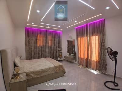 شقة للبيع بالفرش بالشيخ زايد الحي الثالث عشر 260م دور ثاني متشطبة