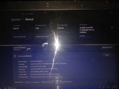 لاب توب dell latitude 5520 كور i7 جيل ثالث