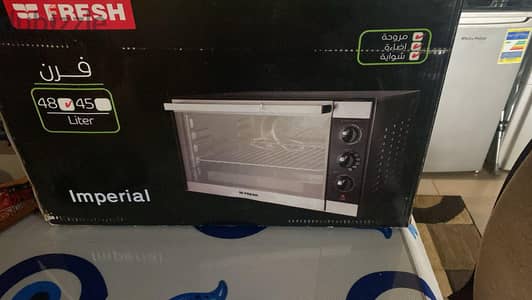 فرن كهرباء فريش جديد بالضمان ٤٨ لتر امبريال