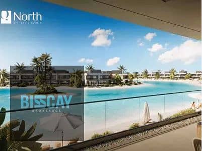 3-Bedroom Chalet for Sale with Open Sea and Lagoon Views, Fully Finished, Discounted, and 10-Year Installment Plan