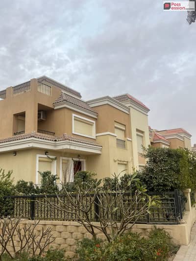 S Villa for sale in front of Madinaty and The Spine by Talaat Moustafa, located on Suez Road and Mehwar El Amal, in Sarai Compound next to Madinaty.