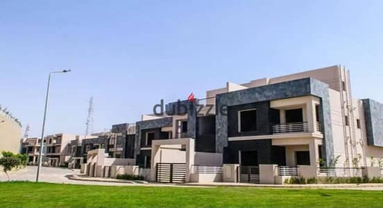 Twin House for Sale in El Karma 4 Overlooking Golf in Front of Al Rabwa and Near Al Ahly Club