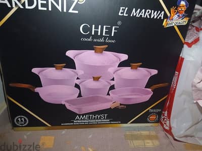 طقم اكدينيز جديد ١١ قطعه تركي أصلي