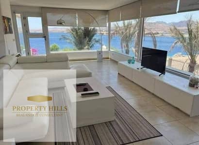 Fully finished chalet in El Gouna, first row on Swan Lake Hassan Allam Lagoon