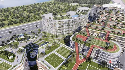 Apartment for sale in Sky Line Smouha 160 meters | Full finishing and installment for 3 years