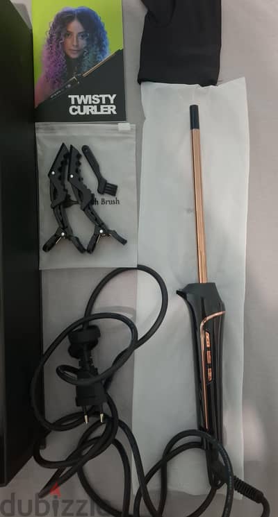 rush brush curling iron - مكواه كيرلي