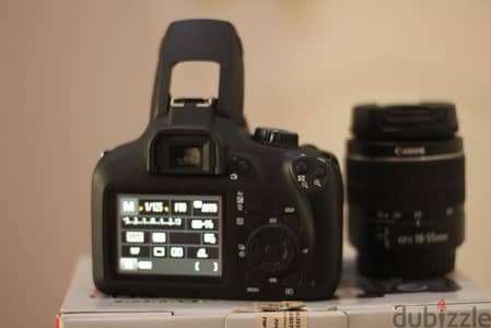 Canon EOS 4000D كسر زيرو — فتحت كرتونة — استخدام خفيف جدًا