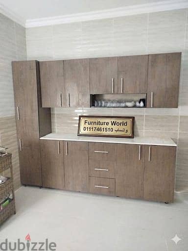 مطبخ 2متر+دولاب خزين _2m kitchen + storage cabinet