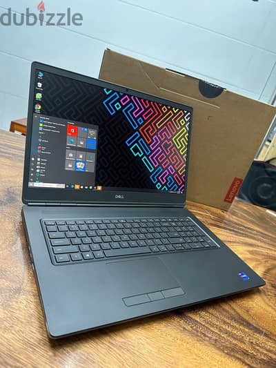 الوحش الهندسي Dell precision 7760 كور i9 بكارت RTX A5000 فعلي 16 جيجا
