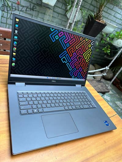 Dell precision 7770 بكارت RTX A4500 فعلي 16 جيجا