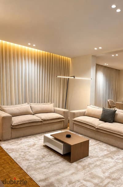 شقه للايجار مفروش ارقى مواقع المهندسين بجوار جميع الخدمات والكافيهات والمطاعم