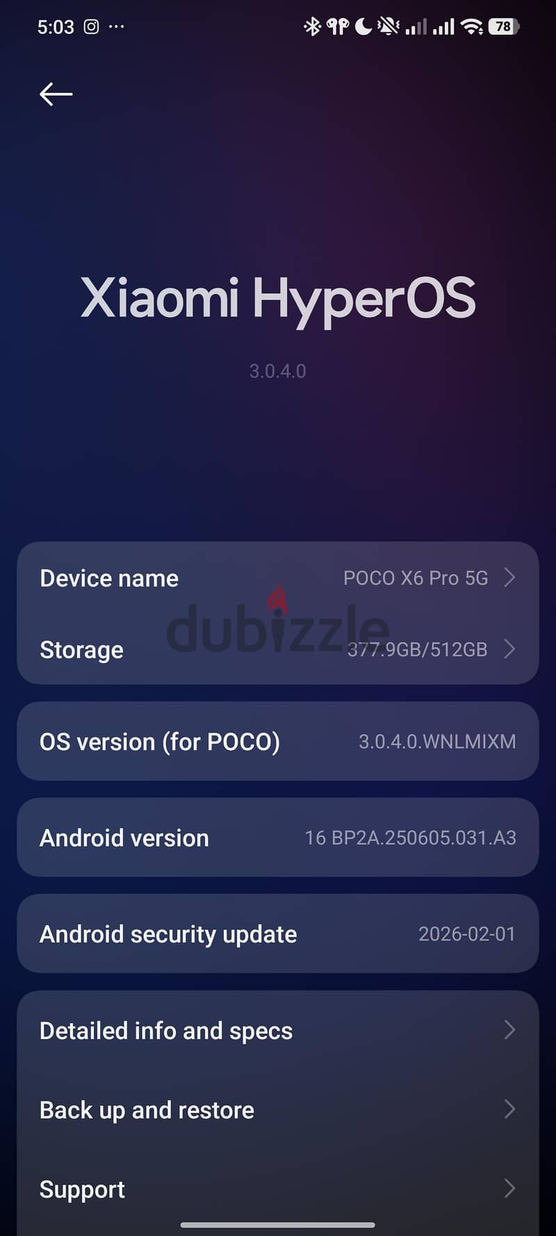 Xiaomi Poco X6 Pro 7